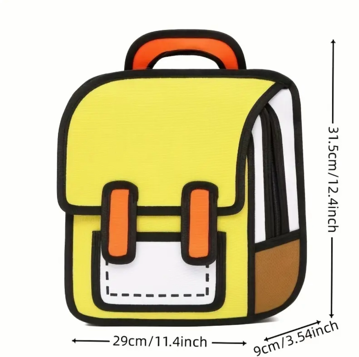Cartoon back pack - Pink