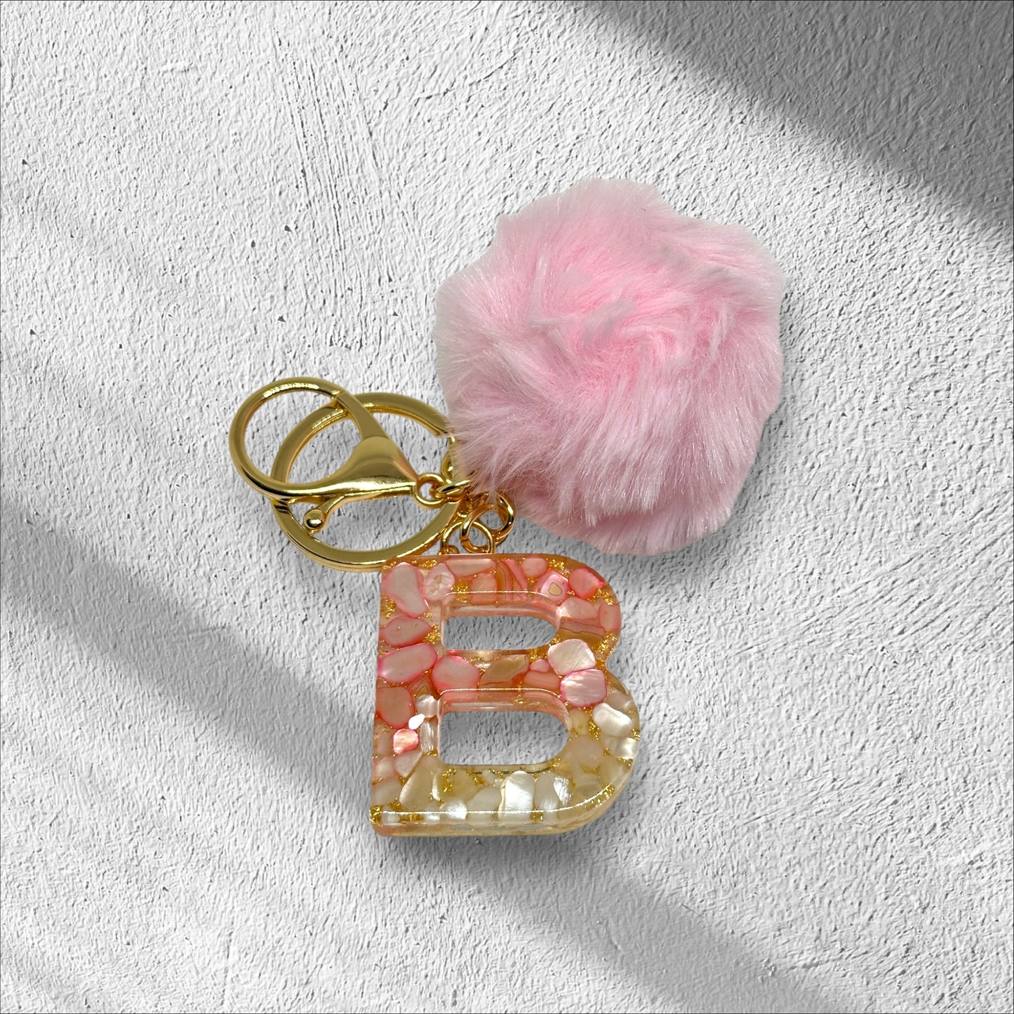 Letter B keychain Options