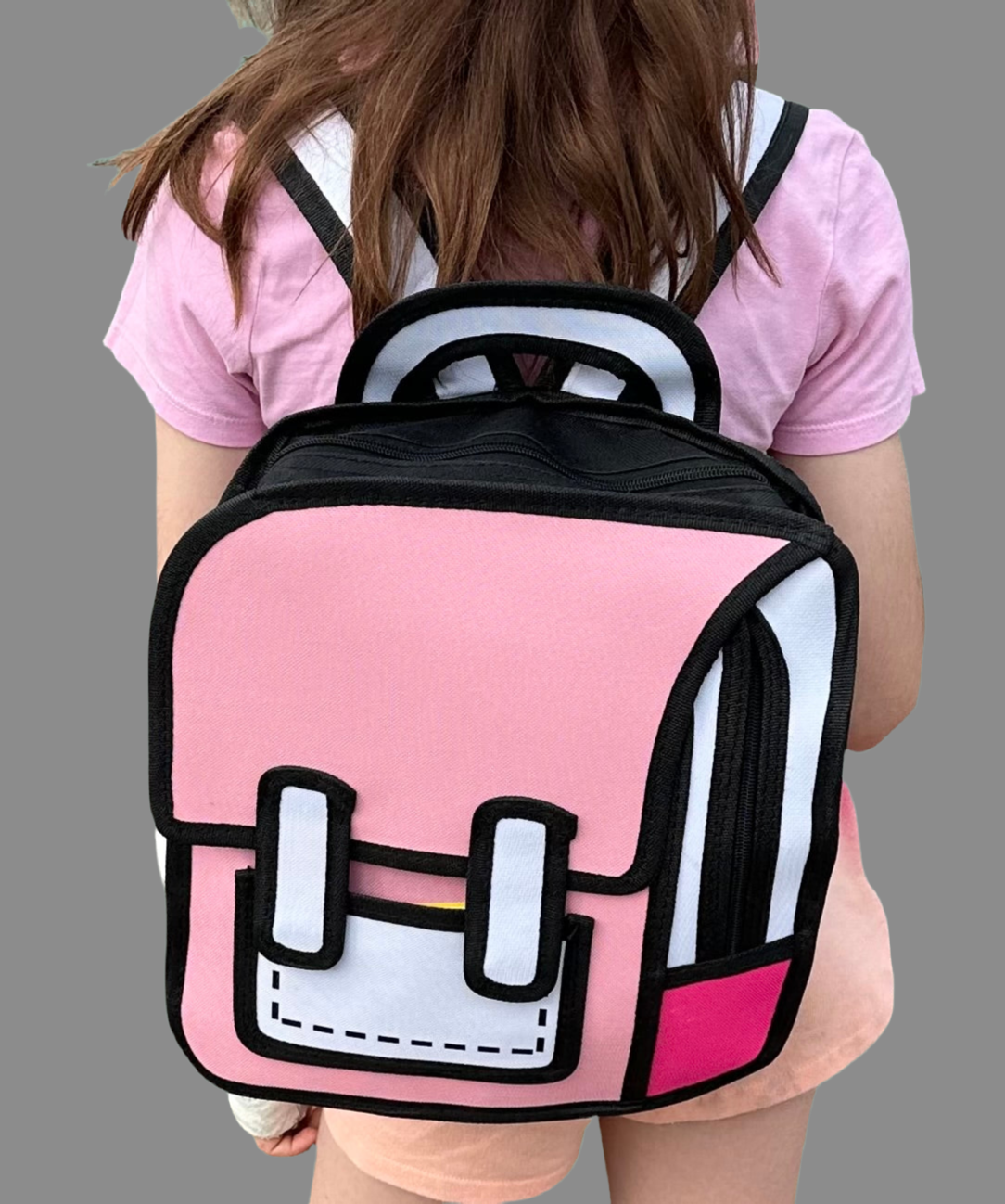 Cartoon backpack Blue Ash Em Gift Co